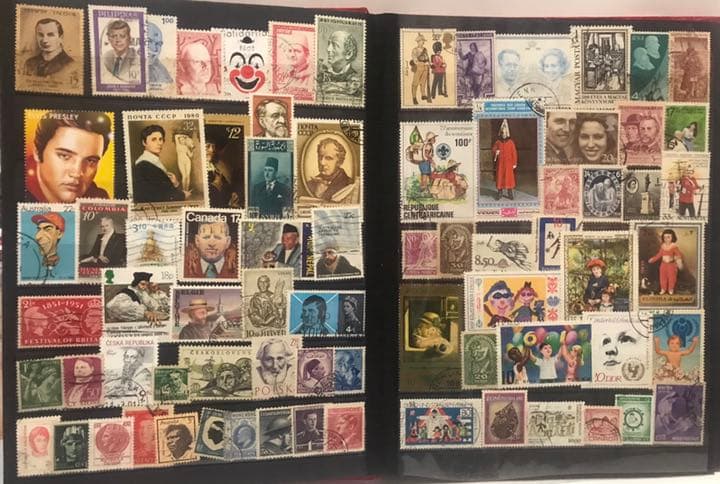 世界の使用済切手アルバム② 世界の使用済切手アルバム②