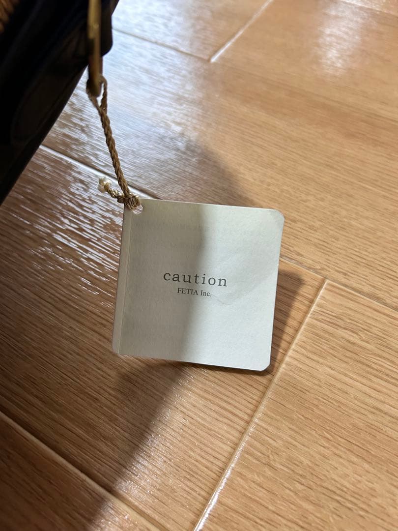 未使用　fetia ブリーフケース ライロア ブラック　本革レザー【廃盤品】