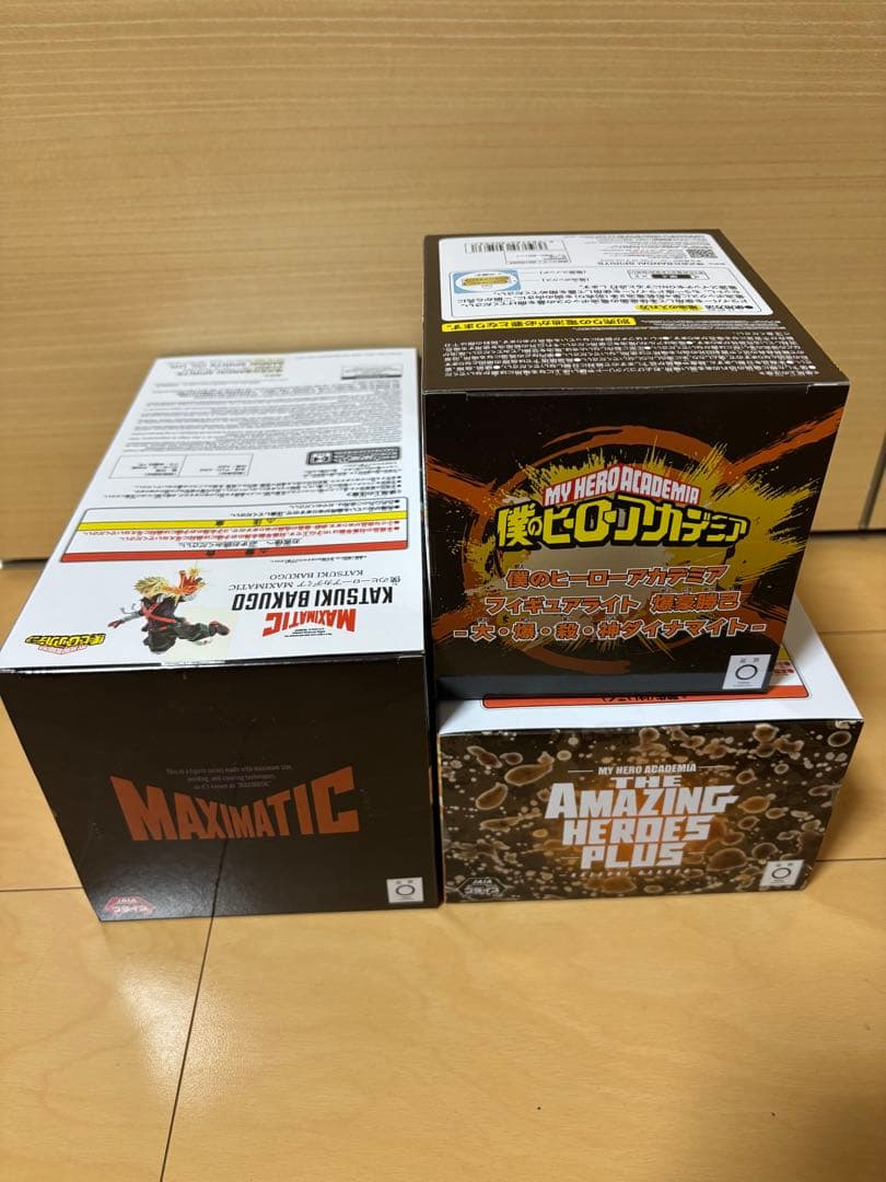 僕のヒーローアカデミア　爆豪勝己　フィギュアセット　新品未開封