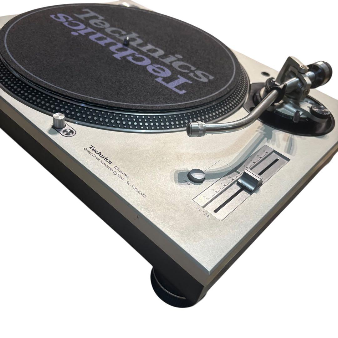 SL1200 MK5 シルバー 動作確認済み 美品Technics - メルカリ