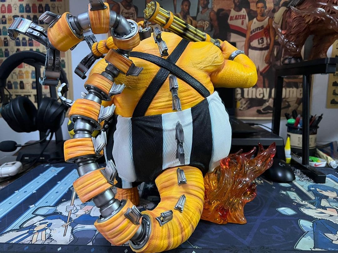 ONE PIECE ワンピース クイーン【人獣形態】 フィギュア ガレージキット