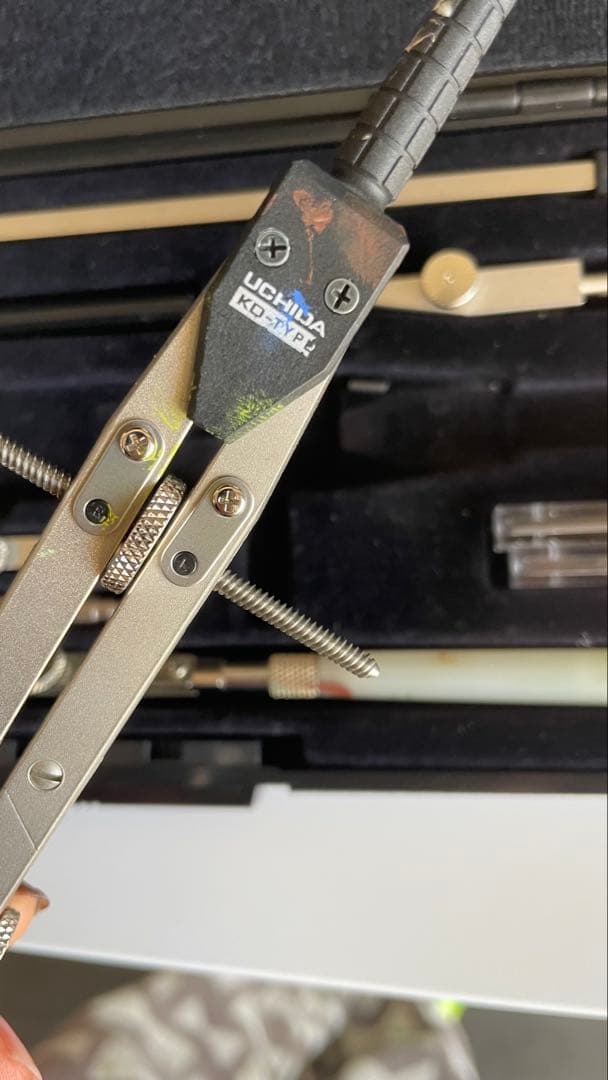 ［美術］烏口セット　UCHIDA 12品組み