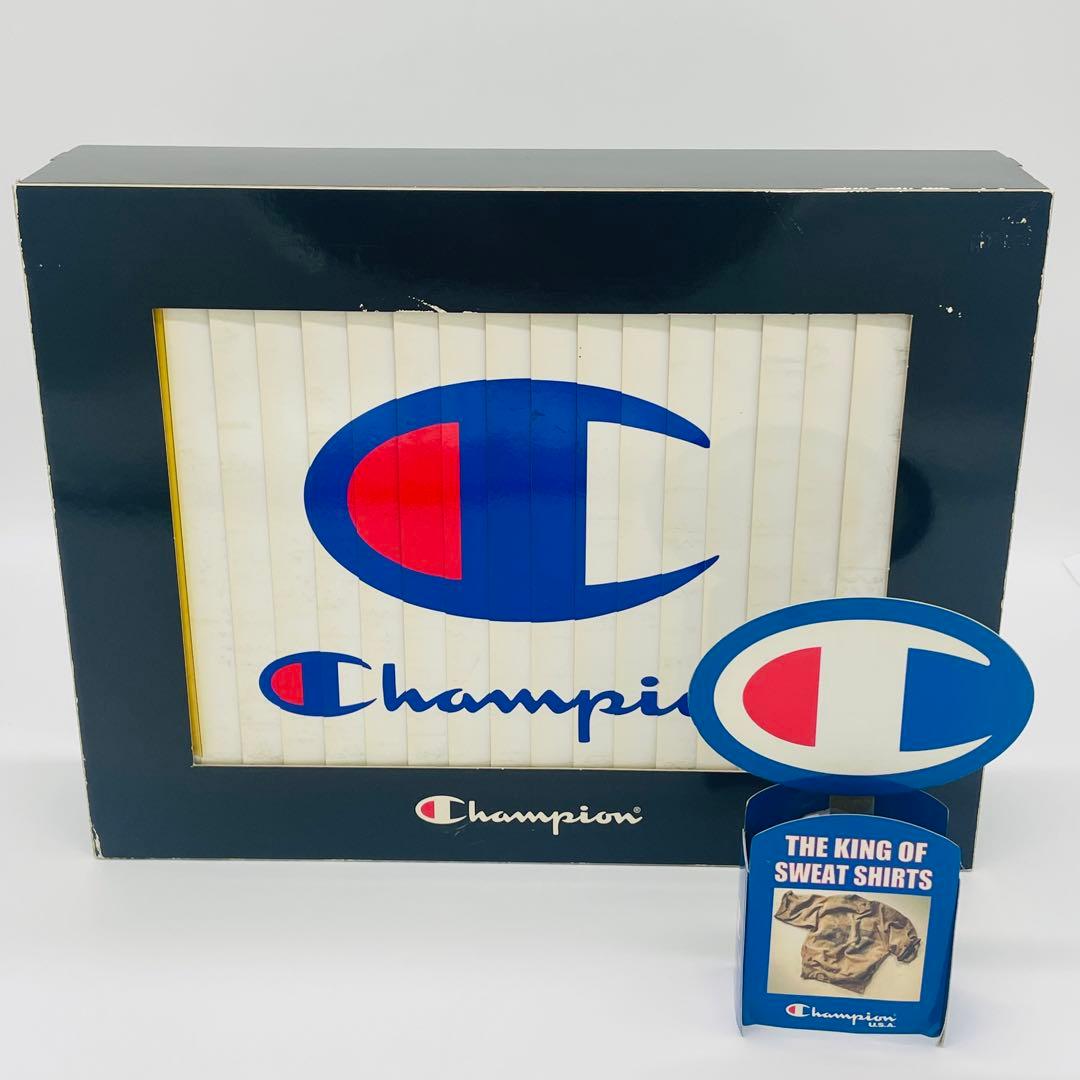 champion チャンピオン　販促用看板　非売品　ディスプレイサインボード