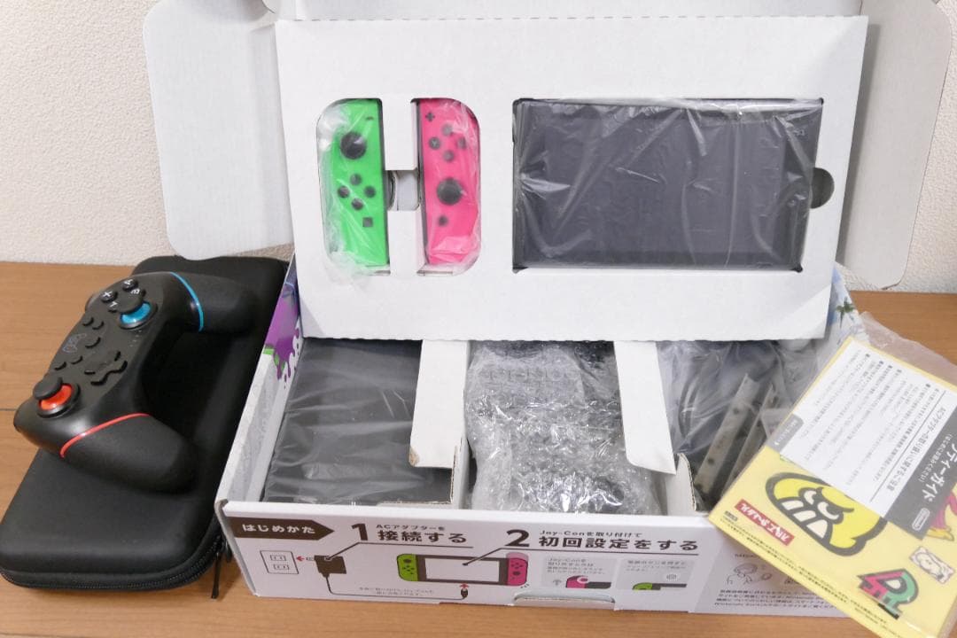 ニンテンドースイッチ スプラトゥーン2セット＋128GB microSD【中古】