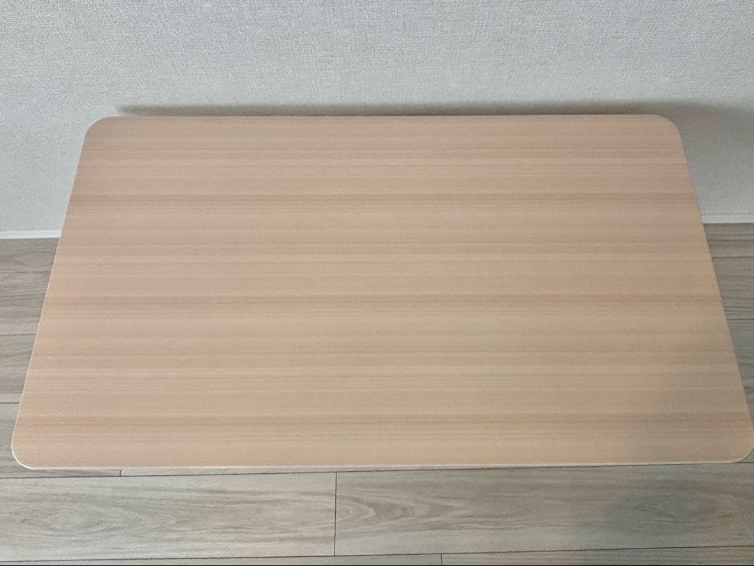 高さ調整可能　昇降式ナチュラルテーブル