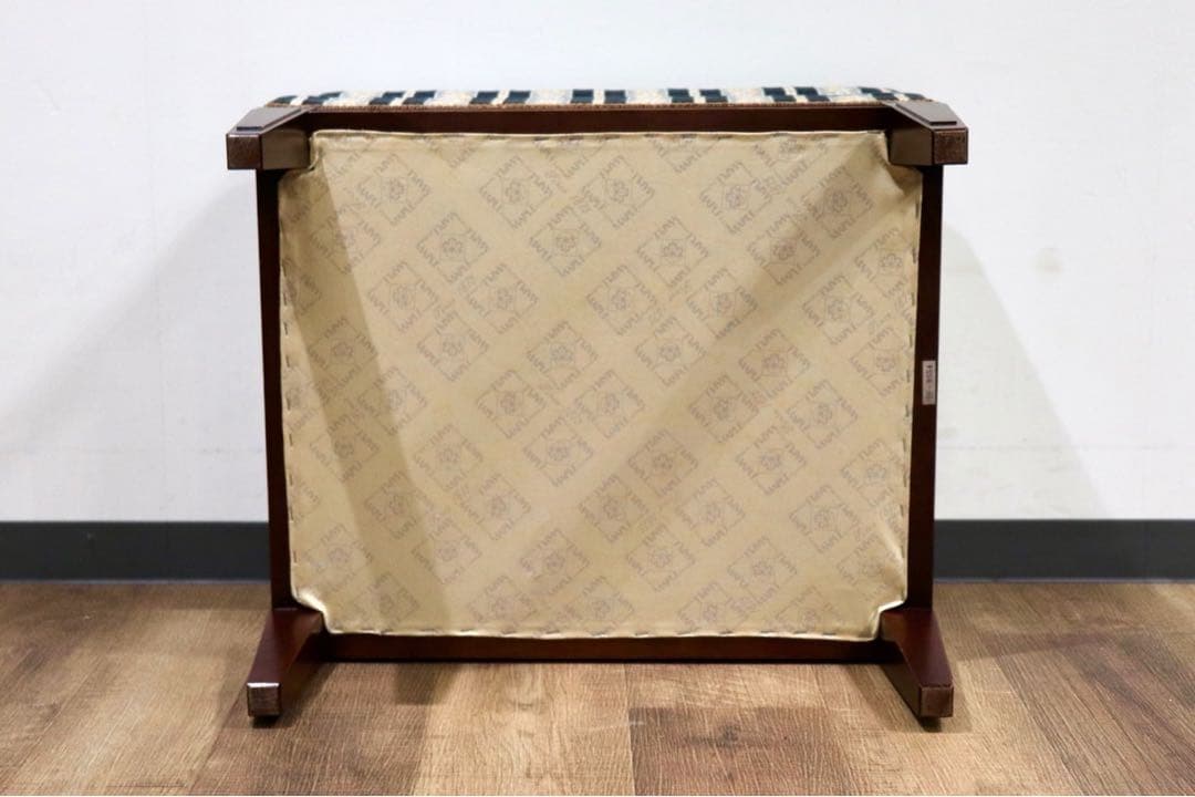 GMIK305○メープル不二屋 スツール オットマン 腰掛け ファブリック ヨー