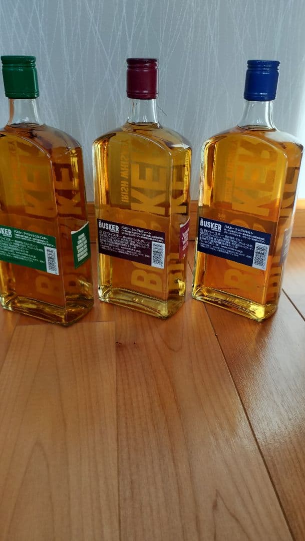 BUSKER アイリッシュウイスキー 3本セット 旧ラベル