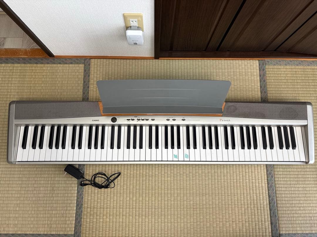 ジャンク】 CASIO privia PX120 電子ピアノ 88鍵盤 - メルカリ
