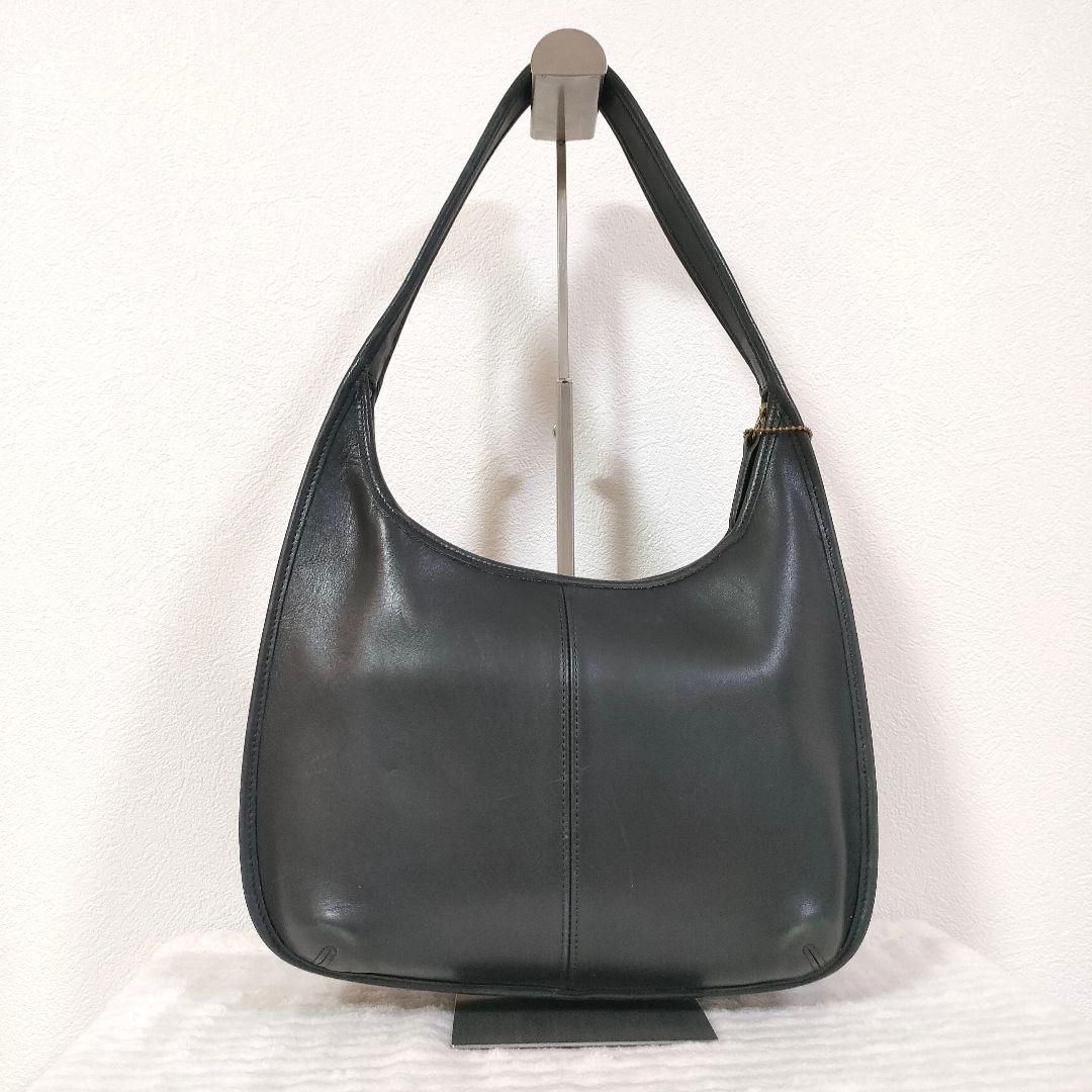【美品】COACH オールドコーチ 9025 黒 USA製 グラブタンレザー