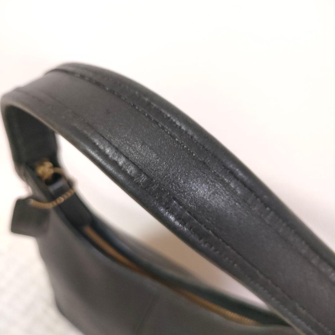 【美品】COACH オールドコーチ 9025 黒 USA製 グラブタンレザー