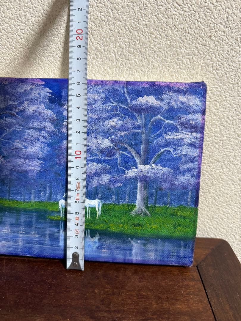 田中幸一 【希望】 白い馬の油彩画 - メルカリ