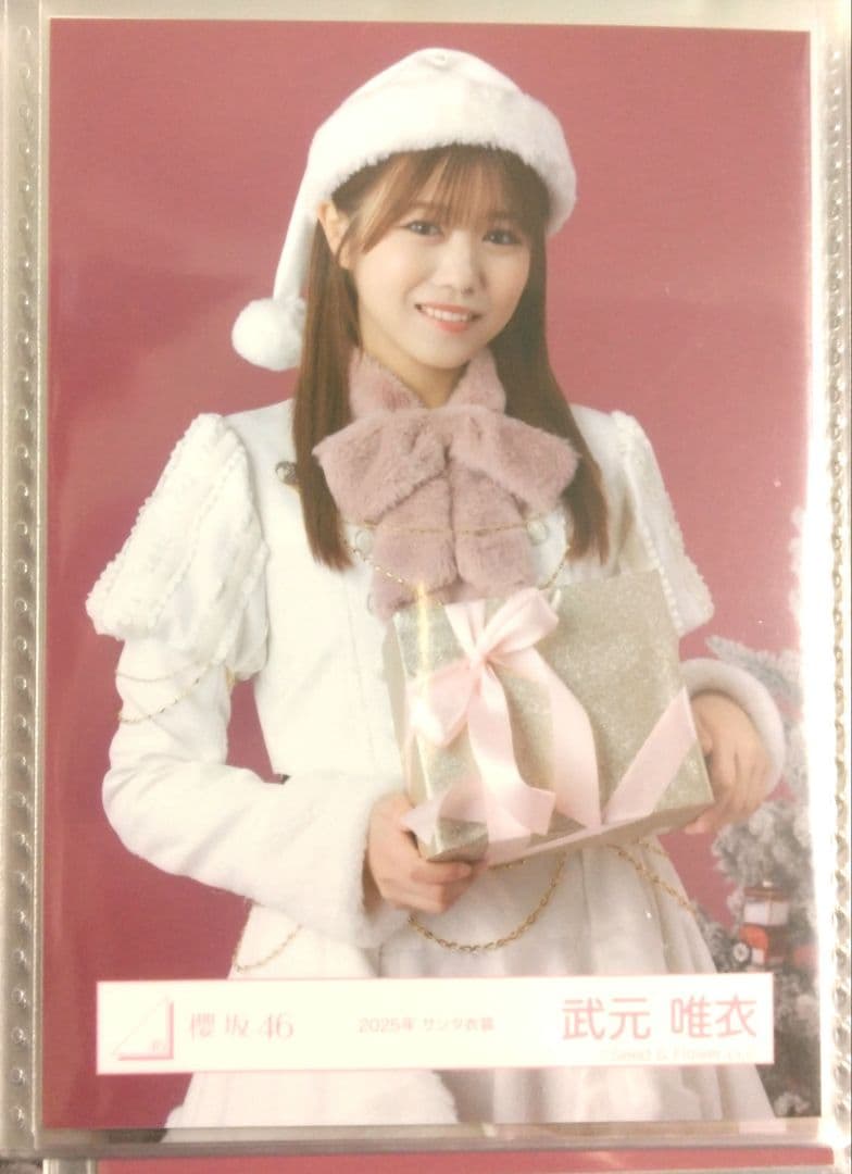 武元唯衣 2025年サンタ衣装 生写真 - メルカリ