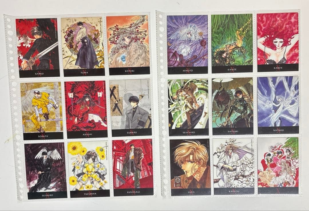 CLAMP　X 原作　トレーディングカード　　101枚セット　2002年