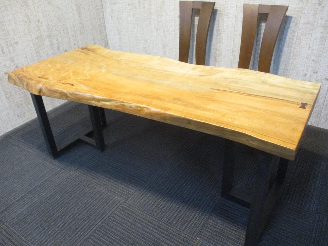 せ*き様 # 1194■　専用　栃　トチ　テーブル　　ダイニング　座卓　一枚板