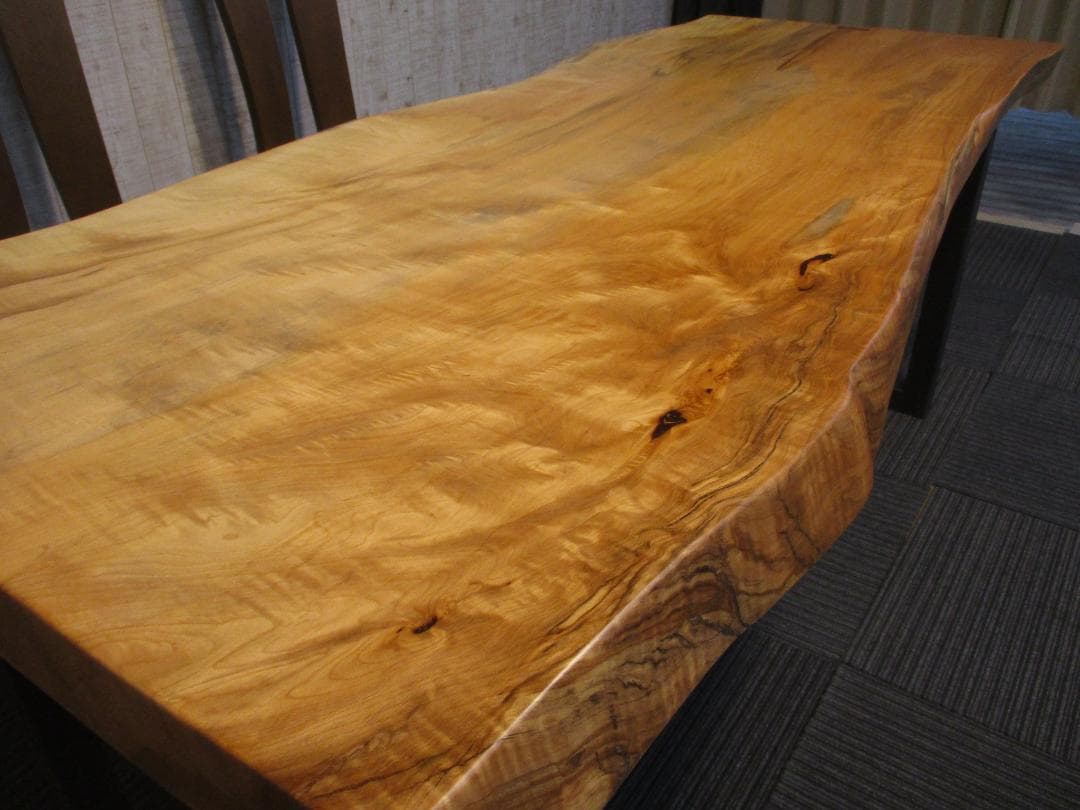 せ*き様 # 1194■　専用　栃　トチ　テーブル　　ダイニング　座卓　一枚板