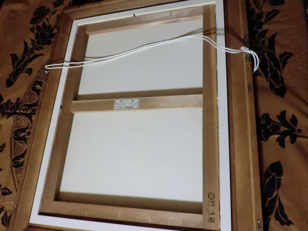 〇油絵：モディリアニ「婦人像：複製画」