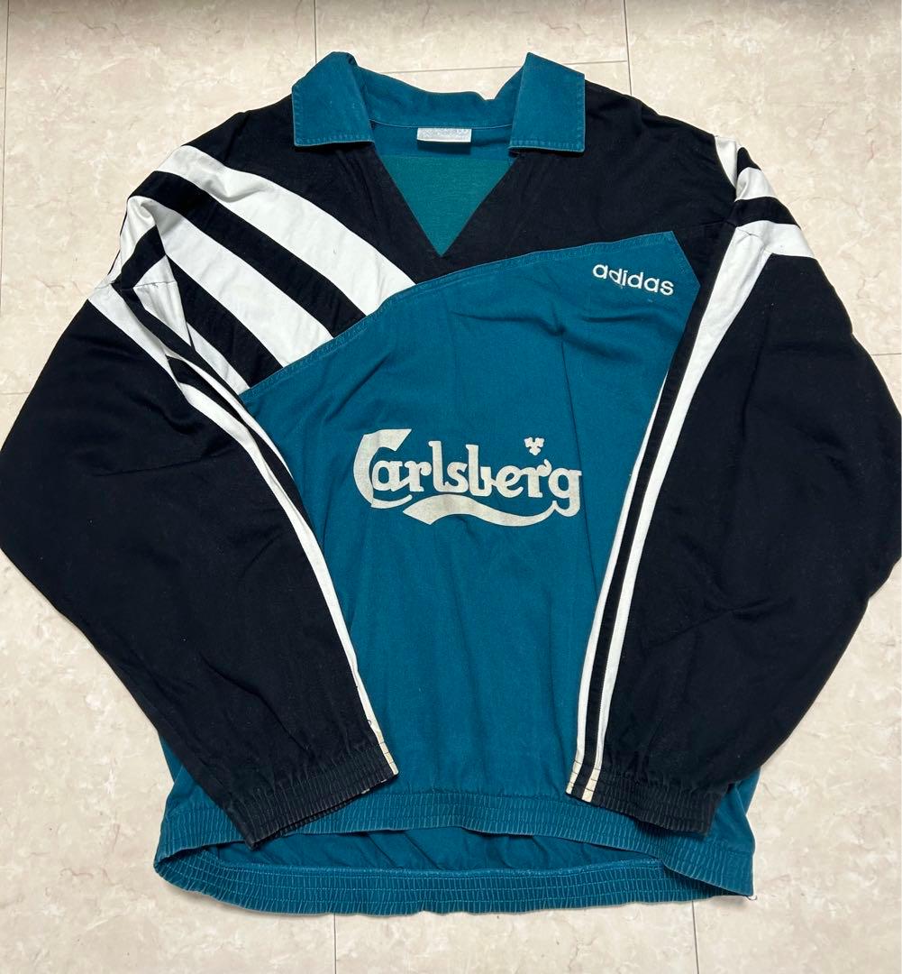 リヴァプール コットンプルオーバー adidas エンブレムなし アディダス リバプール FC 25/26 長袖 ホームジャージー / アディダス adidas（T