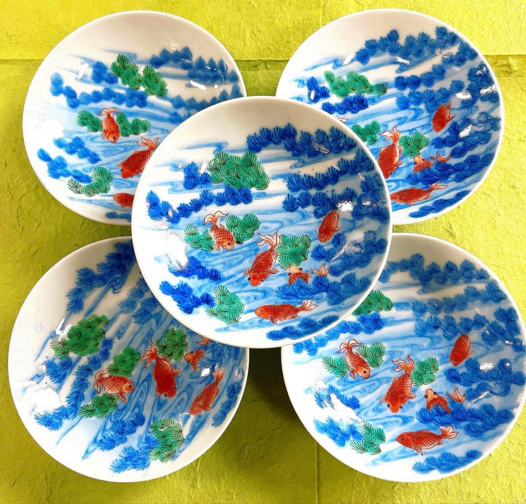 ラリック 金魚 イヤープレート クリスタルガラス 飾り皿 フランス