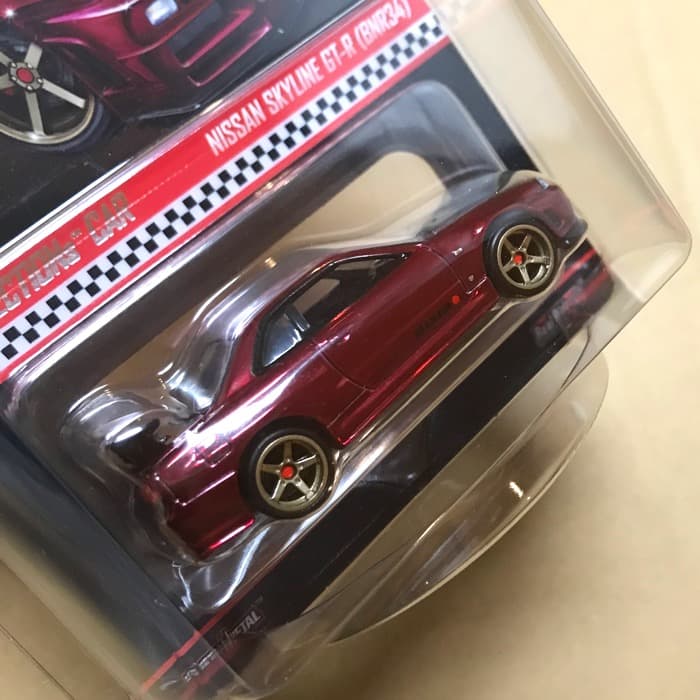 ホットウィール「ニッサン スカイライン GT-R BNR34」RLC