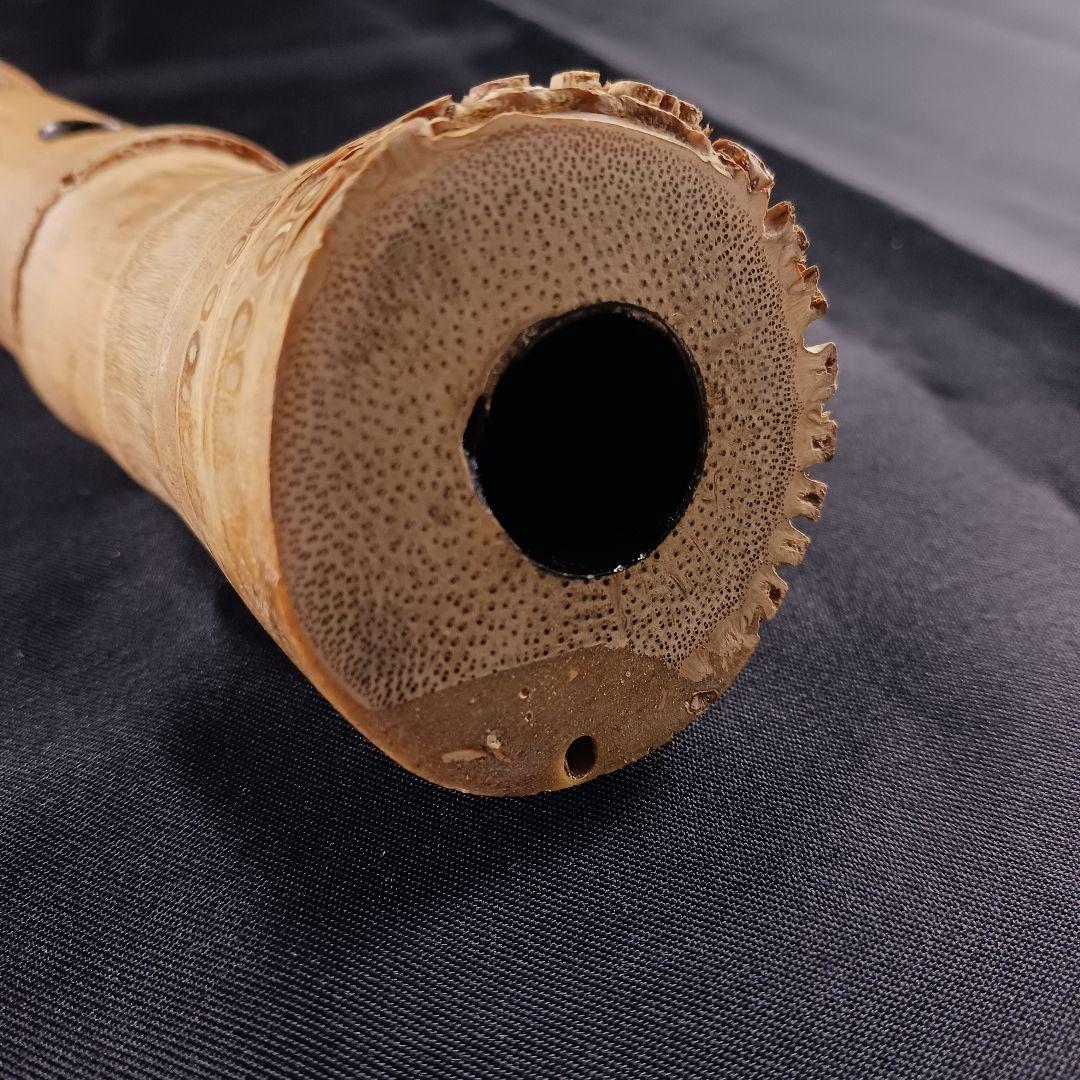 Y3110-8 琴古流 尺八 月童 銀三線 全長42.3㎝ 竹製 - メルカリ