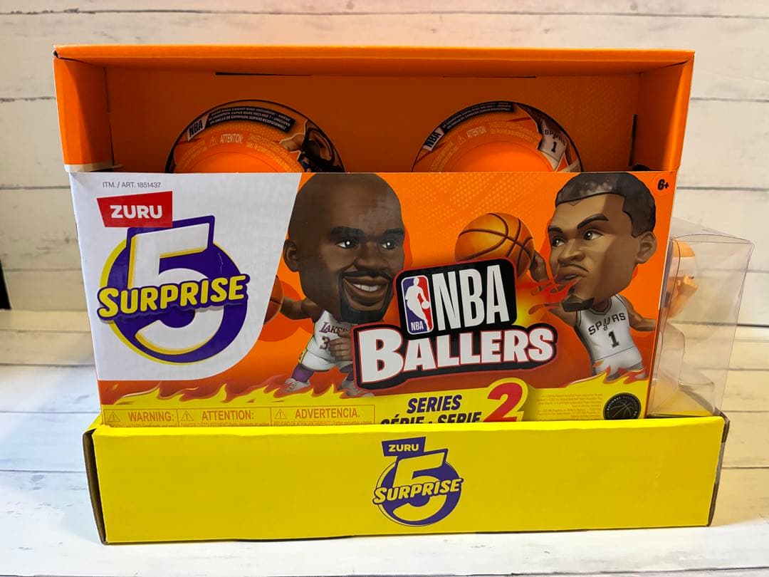 ★新品未開封★NBA BALLERS 5サプライズ シリーズ2 16個＋おまけ付
