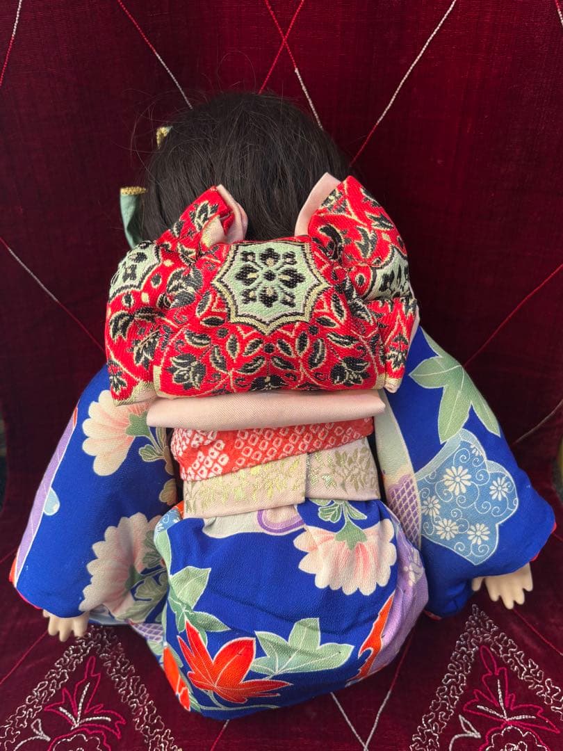 市松人形 樫村瑞観 自由人形 日本人形 和人形 ビスクドール