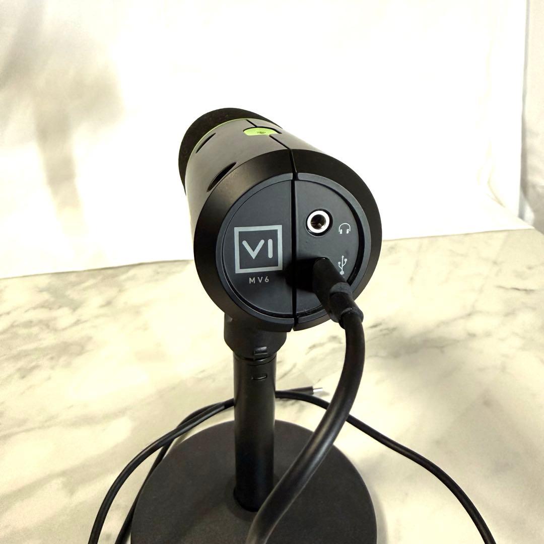 SHURE シュア MV6 USB ゲーミング マイクロホン コードセット