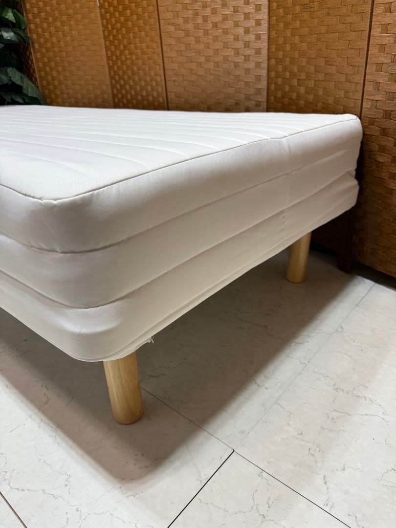 #20定価34,900円　無印良品脚付きマットレス(シングル) ※搬入・設置無料