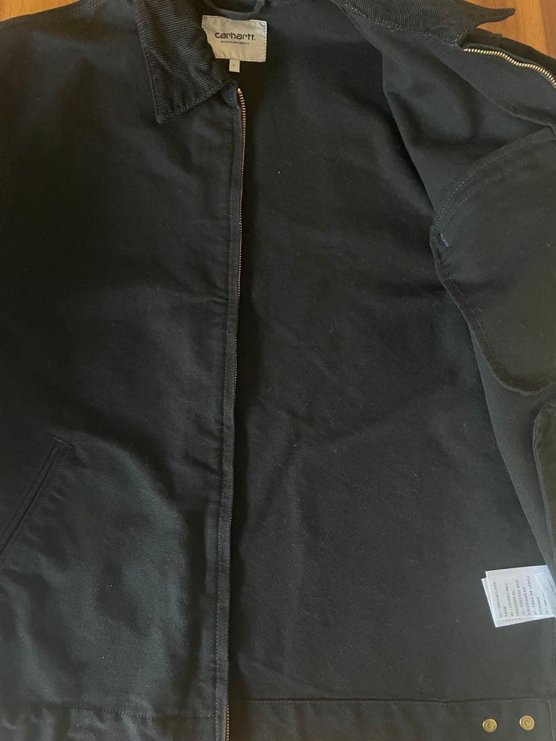 カーハート　デトロイトジャケット サイズL 裏地無し