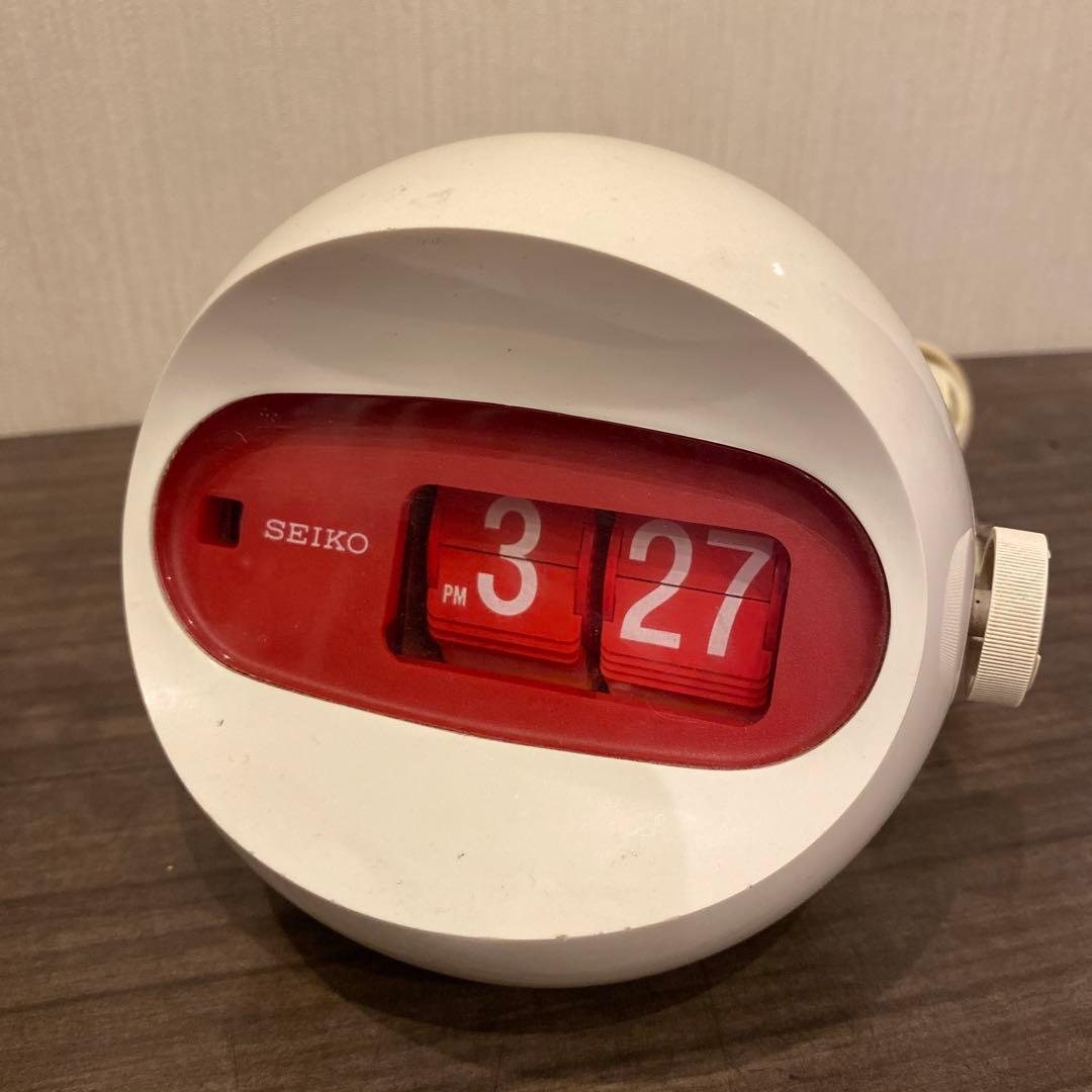 SEIKO パタパタ時計 SEIKO パタパタ時計 稼動品 スペースエイジ ミッド