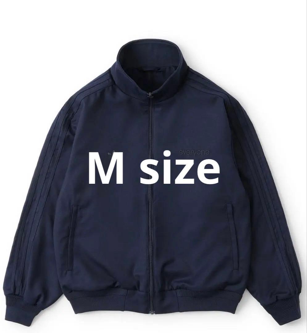 adidas everyone ジップアップジャケット ネイビー M