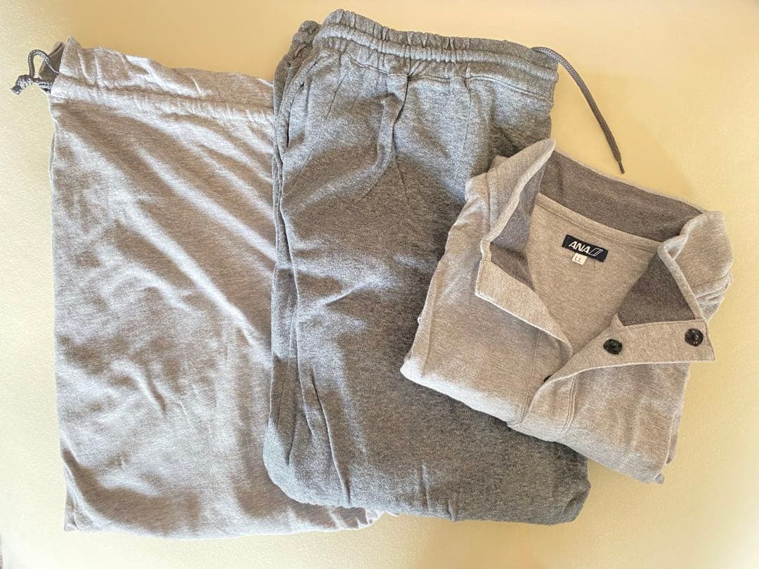 ANA ファーストクラス リラックスウェア パジャマ LL 1分でチェック