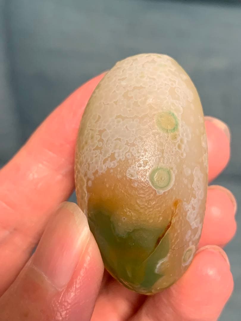 17 アラシャンゴビアゲート 蒙古瑪瑙 原石 水石 翡翠 オパール 根付 天珠