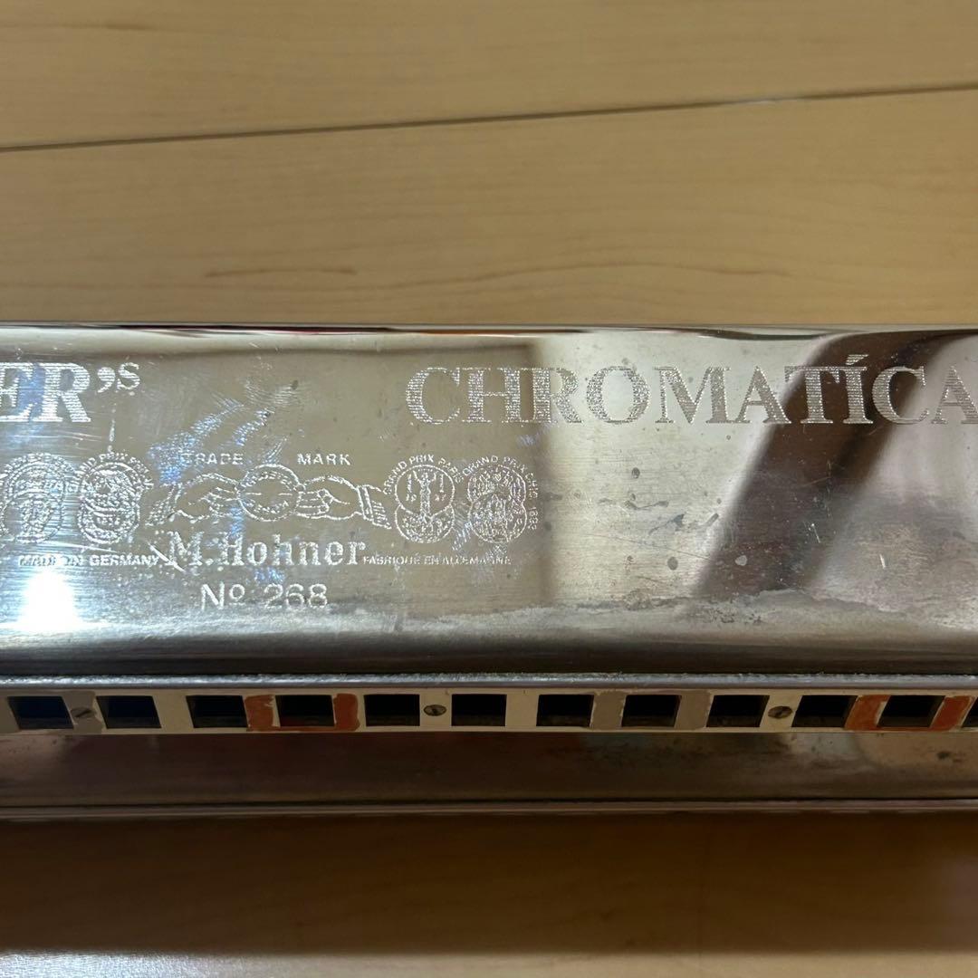 レア　希少　Hohner Bass 78 ハーモニカ 本体 ケース付き