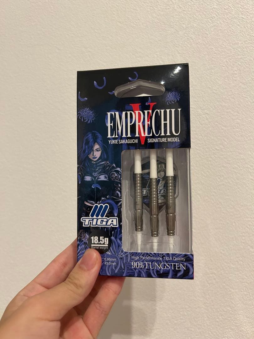 TIGA EMPRECHU5 坂口優希恵選手モデル エンプレチュ5 ダーツ > ソフトダーツ > ブランド【タ行】 > ティガ > TIGA(ティガ