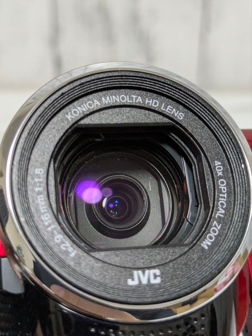 JVC　GZ-HM199　レッド　2017年製