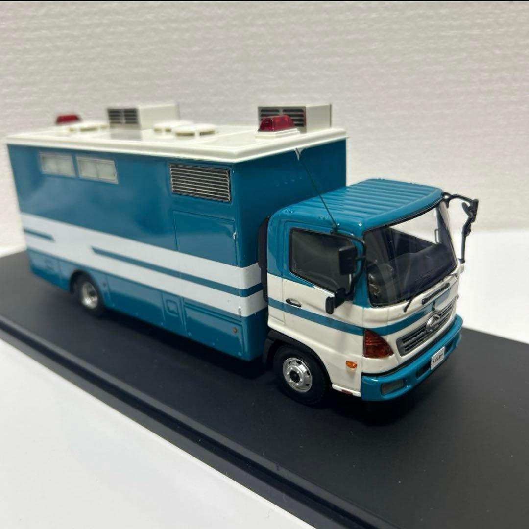 ヒコセブン　1/43 日野 レンジャー 2013 警察本部警備部機動隊トイレ車両