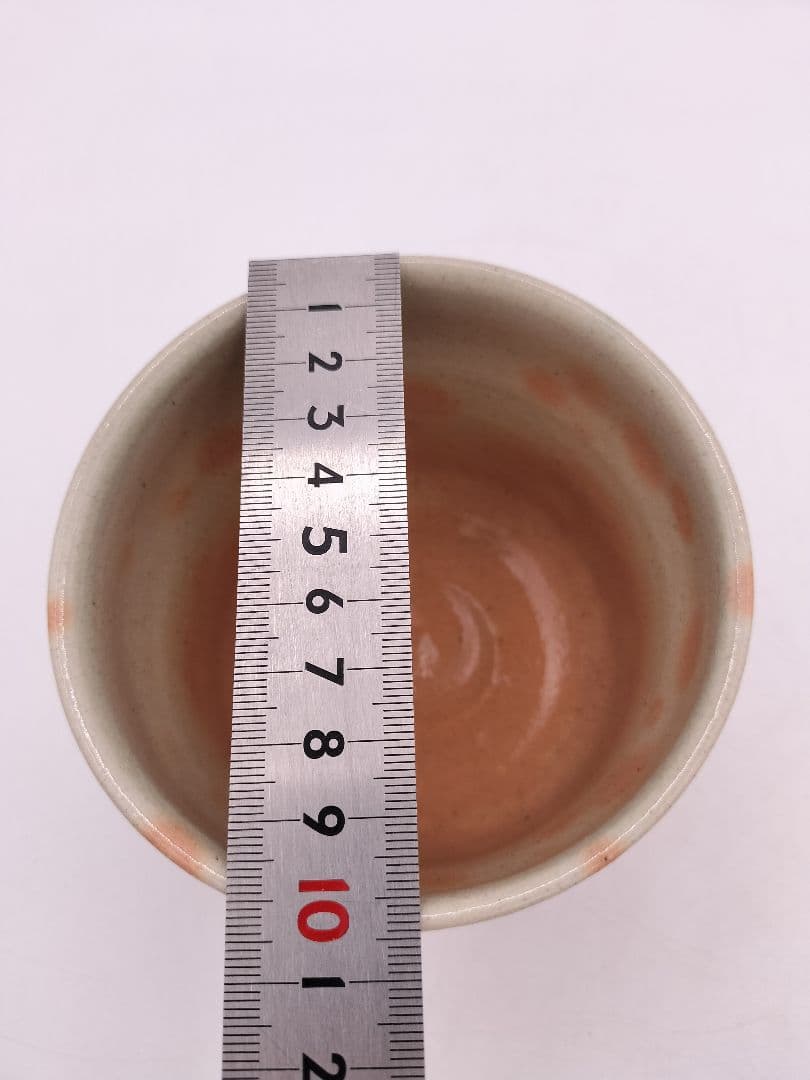 c586 筒茶碗 御本立鶴 福森比路志 木箱 茶道具 古物 - メルカリ