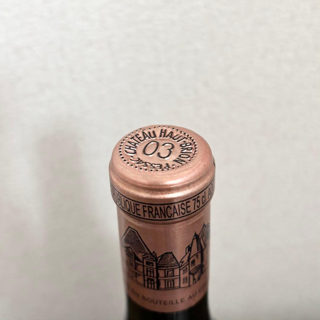 シャトー オー ブリオン 2003 未開栓 - メルカリ