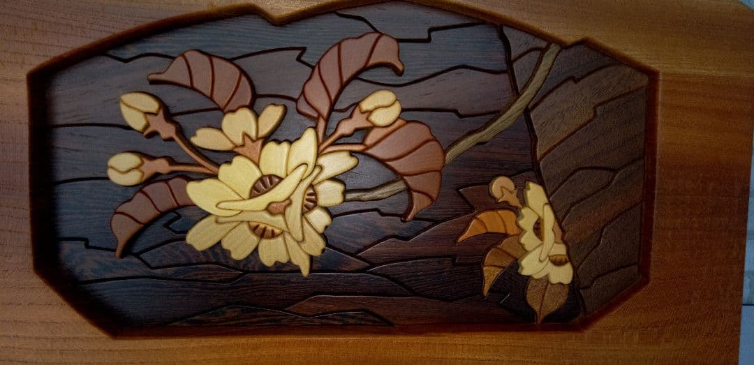 組み木絵画 あさのたかお作品