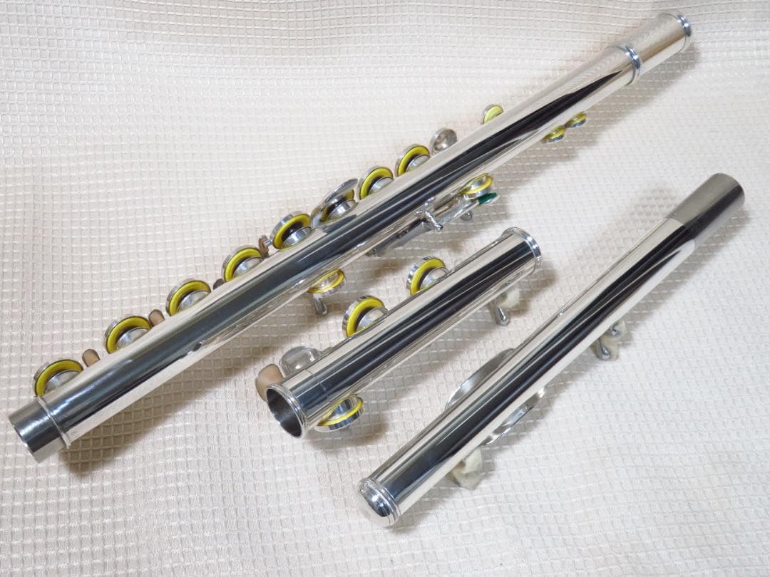全タンポ＆ヘッドコルク交換済　フルート ヤマハESTABRISHED 211S