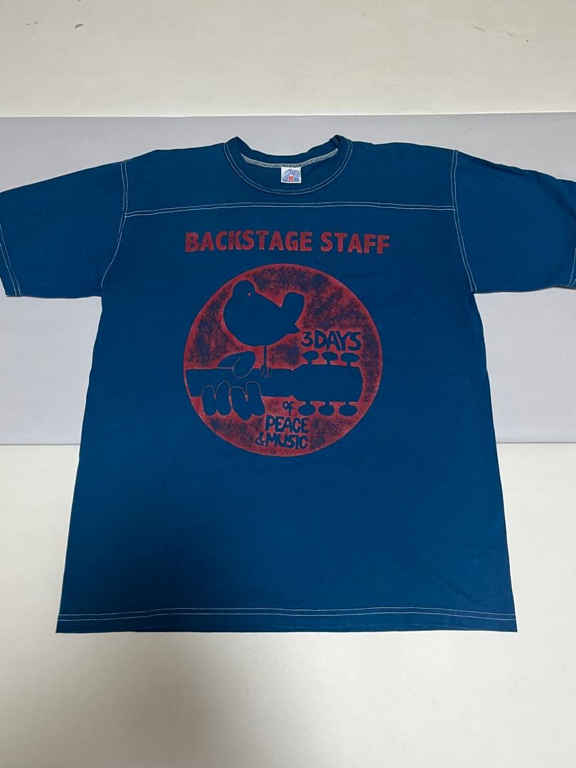 ブートレガーズリユニオン☆ウッドストックTシャツM☆バンドT フリー