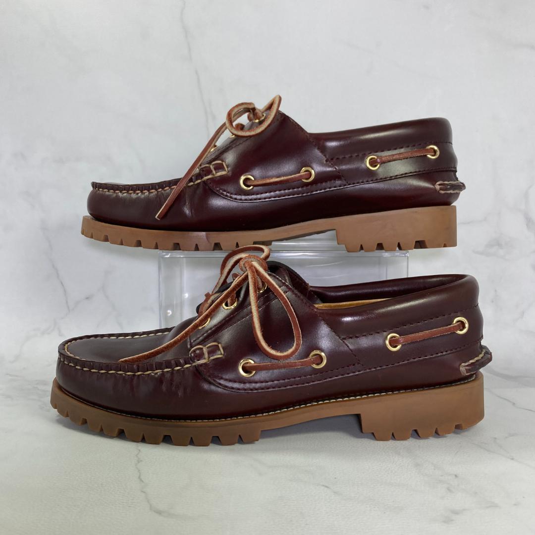 【美品】REGAL JE38 デッキシューズ 24.5㎝ ブラウン