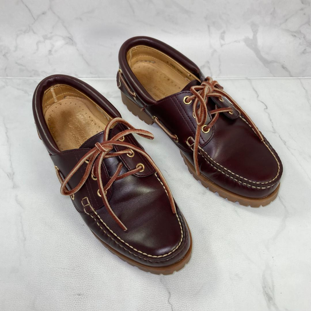 【美品】REGAL JE38 デッキシューズ 24.5㎝ ブラウン