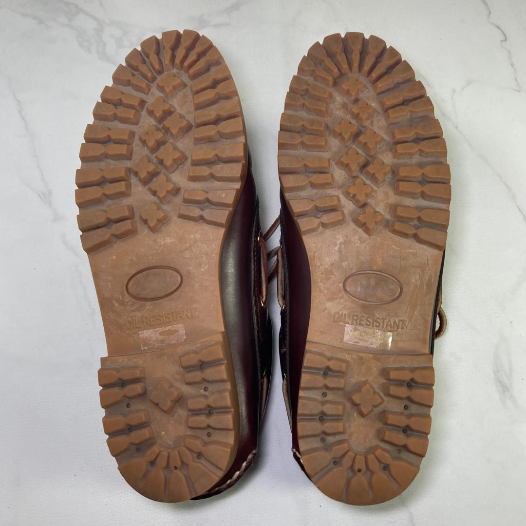 【美品】REGAL JE38 デッキシューズ 24.5㎝ ブラウン