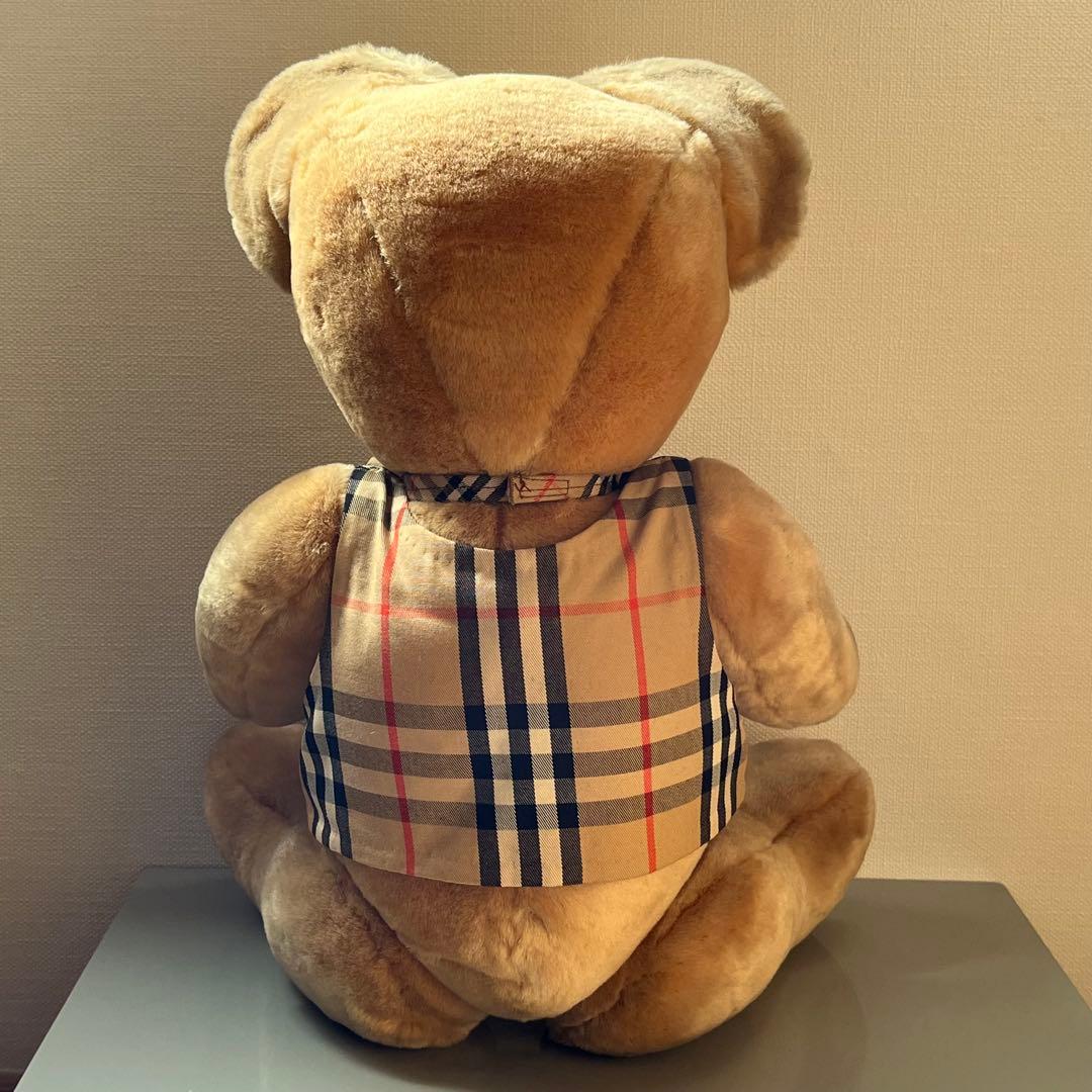 ［バーバリー］大きなテディベア（1990年代）