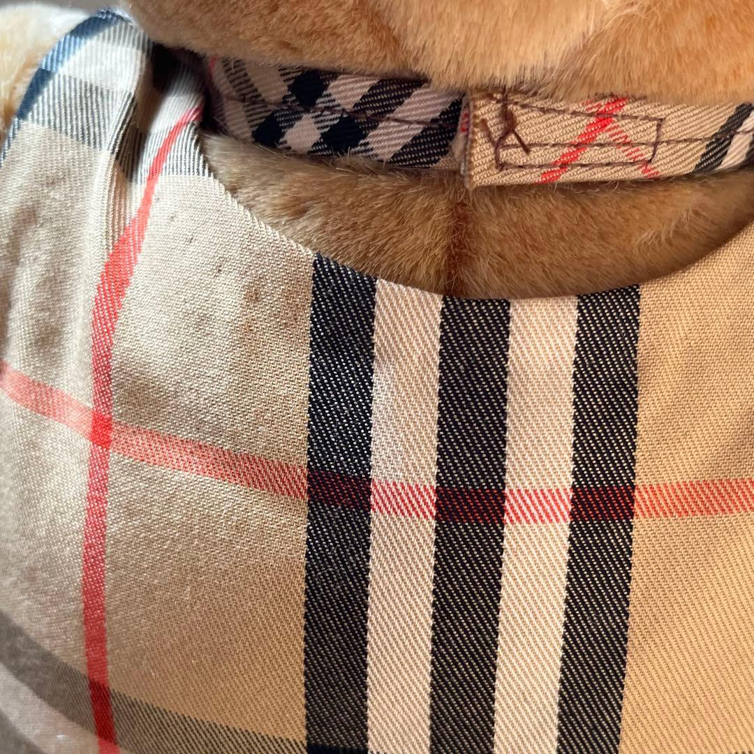 ［バーバリー］大きなテディベア（1990年代）