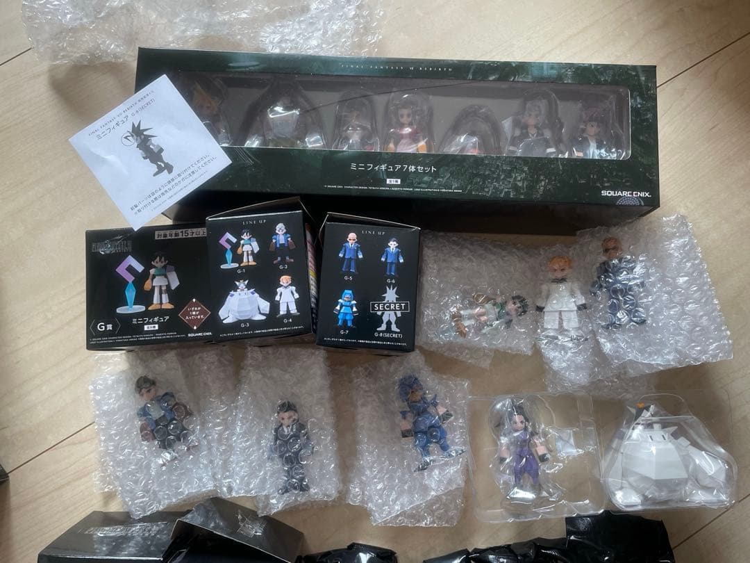 FF7 ファイナルファンタジー7 くじ G賞 D賞フルセット FF7リバース D賞発売