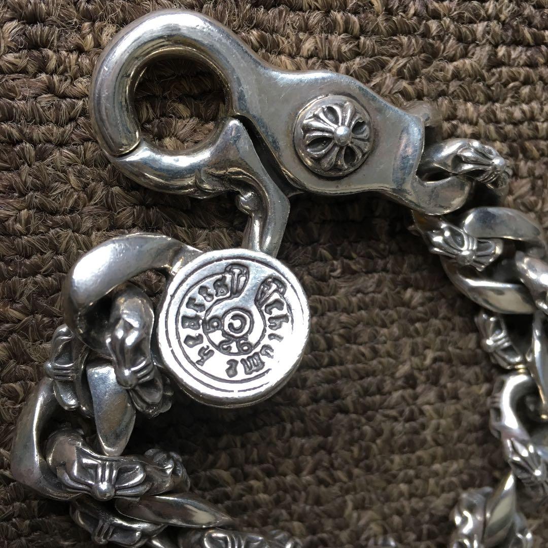 Chrome Hearts ビーズ ブレスレット クロスボール 天然石 CHROME