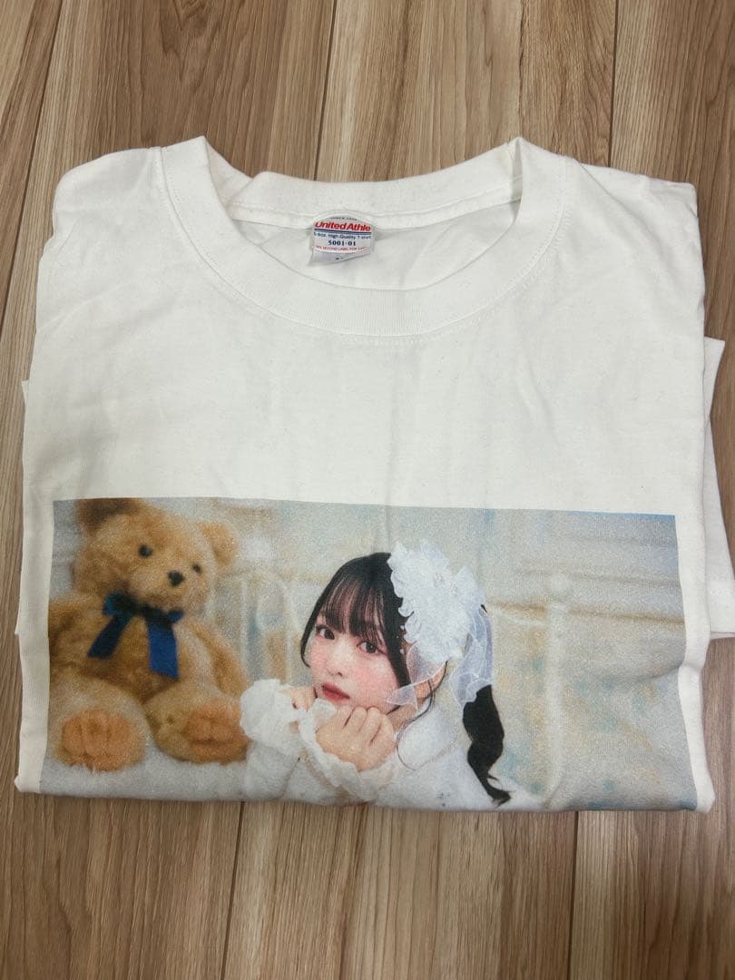 那蘭のどか　実写生誕プリントTシャツ